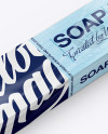 Soap Bar Mockup - Halfside View (High Angle)