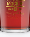 Red Ale Beer Glass Mockup