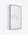 Metallic Lighter Mockup - Halfside View