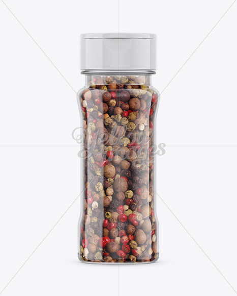 Mixed Pepper Jar Mockup