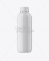 Glossy Plastic Bottle Mockup