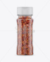 Red Paprika Jar Mockup