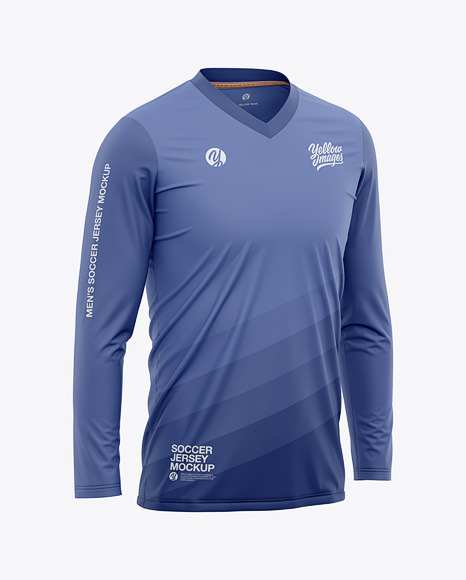 Long Sleeve Soccer Jersey - Football T-Shirt