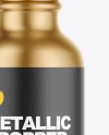 Metallic Dropper Bottle Mockup Metallic Dropper Bottle Mockup