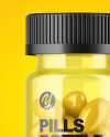 Clear Pills Bottle Mockup