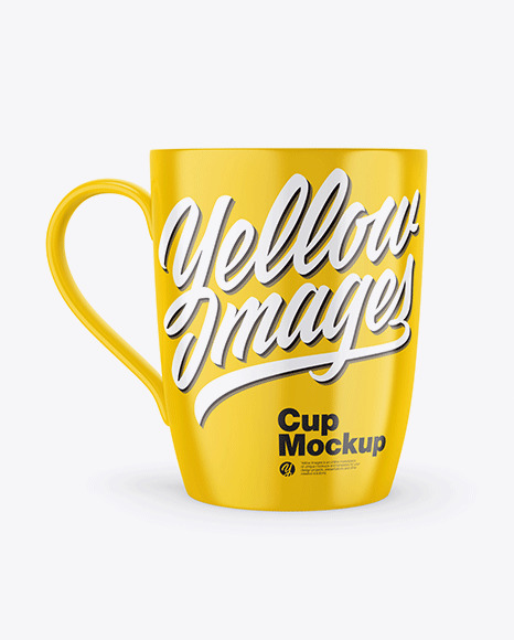 Glossy Cup Mockup