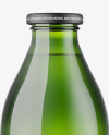 Green Bottle Mockup