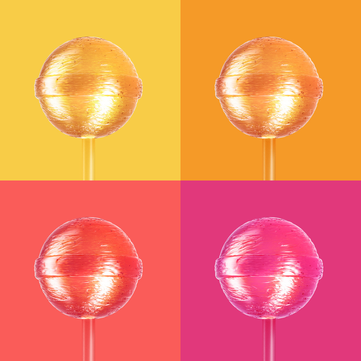 Lollipop Mockups Set Lollipop Mockups Set