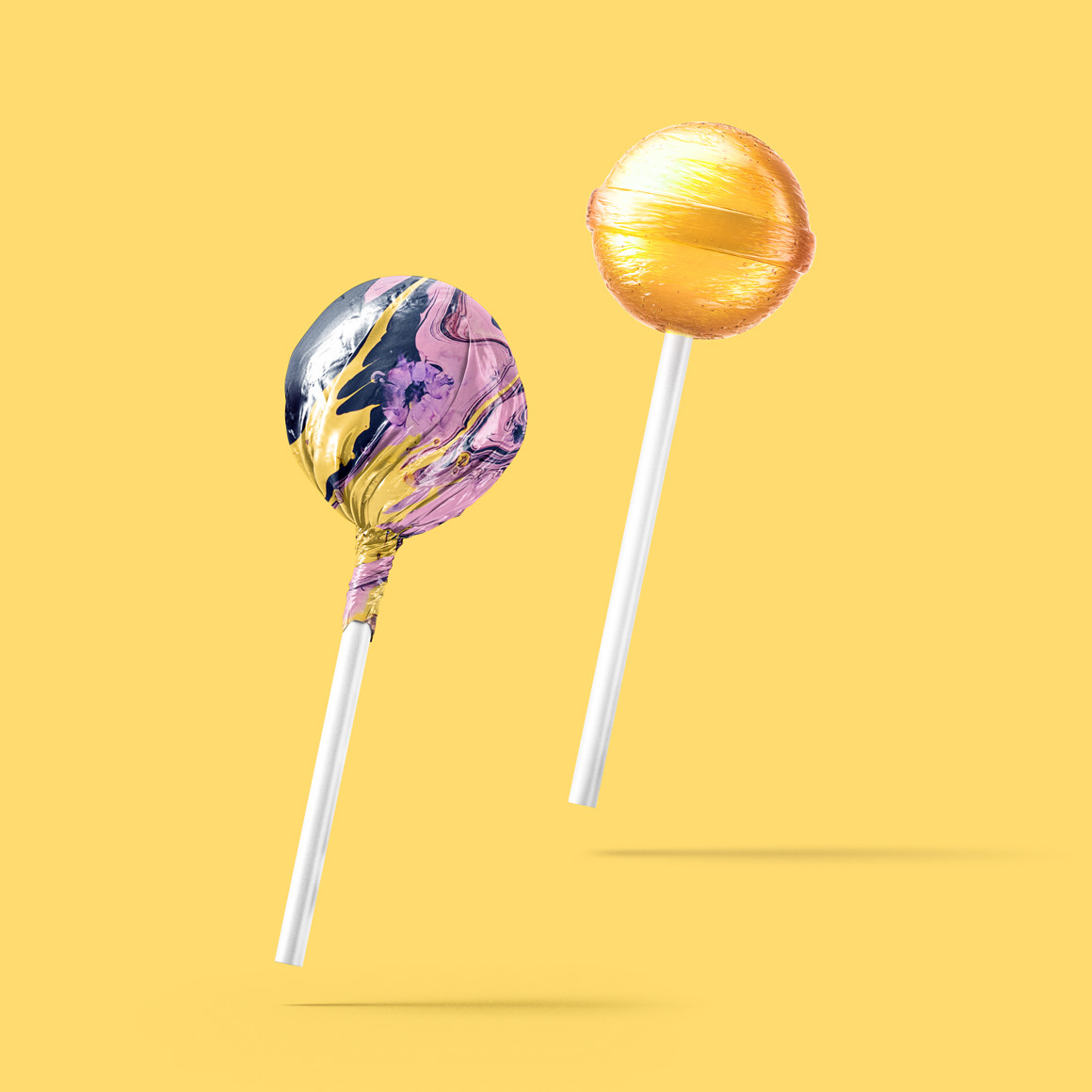 Lollipop Mockups Set