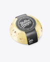 Cheese Wheel with Olives Mockup Cheese Wheel with Olives Mockup