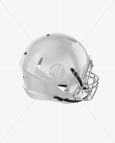 American Football Helmet Mockup