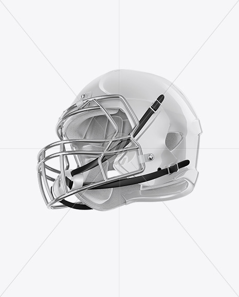 American Football Helmet Mockup