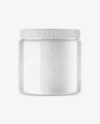 Clear Plastic Jar Mockup