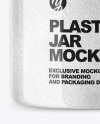 Clear Plastic Jar Mockup Clear Plastic Jar Mockup