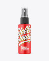 Matte Spray Bottle Mockup