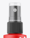 Matte Spray Bottle Mockup