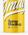 Glossy Spray Bottle Mockup