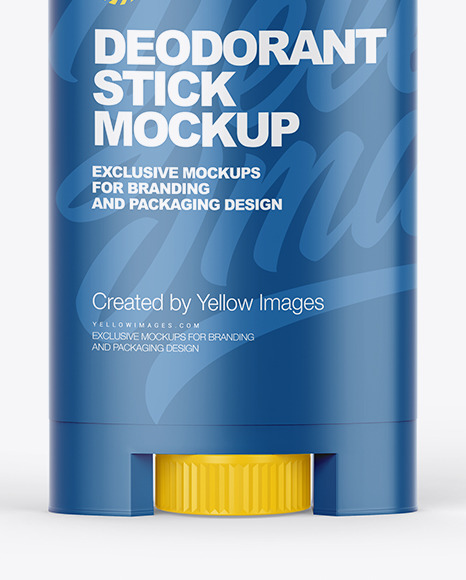 Plastic Deodorant Stick Mockup