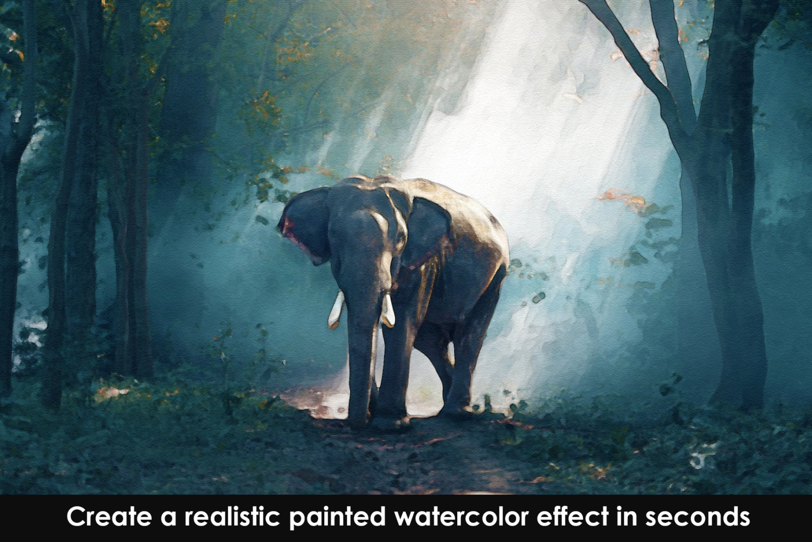 Watercolour Photoshop Action