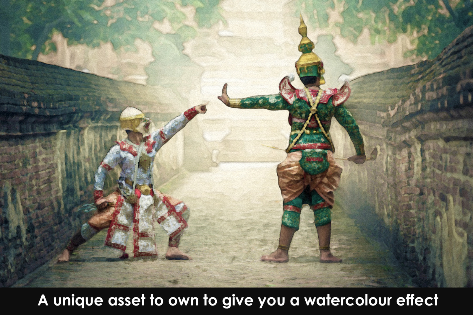 Watercolour Photoshop Action Watercolour Photoshop Action