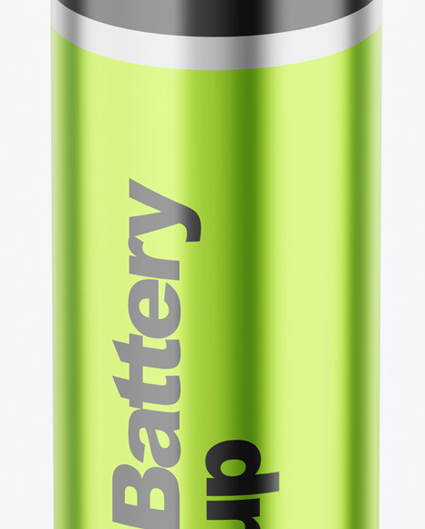 Metallic Battery Mockup