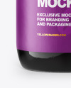 Amber Glass Bottle Mockup Amber Glass Bottle Mockup