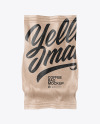 Kraft Coffee Bag Mockup