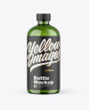 Green Bottle Mockup Green Bottle Mockup