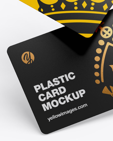 Plastic Cards Mockup