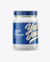 Clear Amino Jar Mockup Clear Amino Jar Mockup