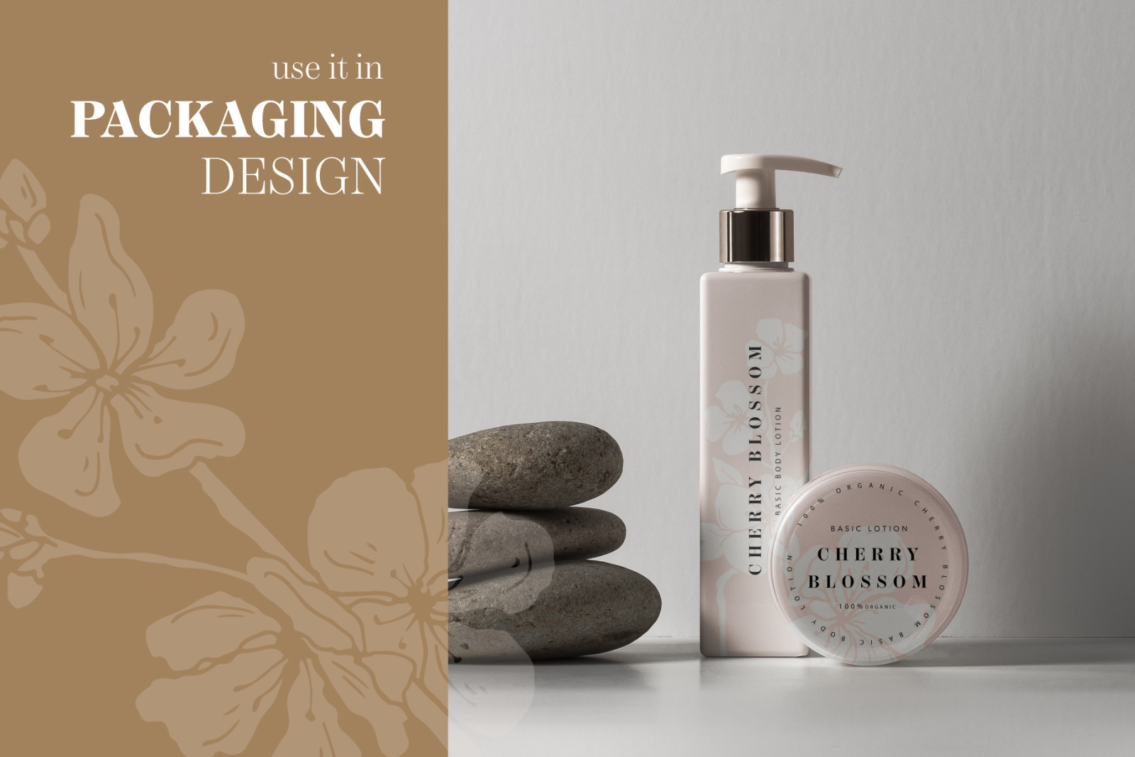 Cherry Blossom graphic set Cherry Blossom graphic set