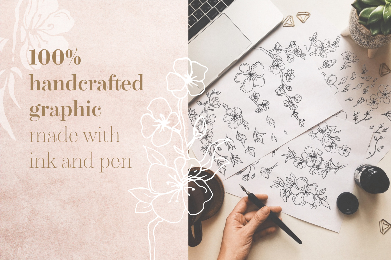 Cherry Blossom graphic set Cherry Blossom graphic set