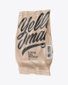 Kraft Coffee Bag Mockup