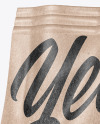 Kraft Coffee Bag Mockup