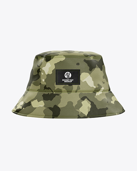 Bucket Hat Mockup - Front View