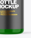 Glossy Plastic Dropper Bottle Mockup