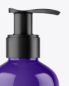 Glossy Liquid Soap Bottle Mockup