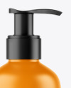 Matte Liquid Soap Bottle Mockup