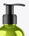 Metallic Liquid Soap Bottle Mockup