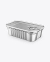 Metallic Tin Can Mockup