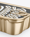 Metallic Tin Can Mockup