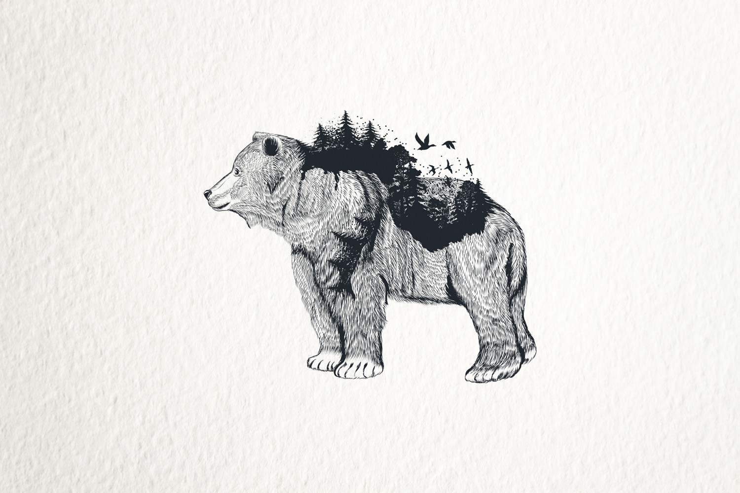 Bundle of artistic vector hand drawn animals Bundle of artistic vector hand drawn animals