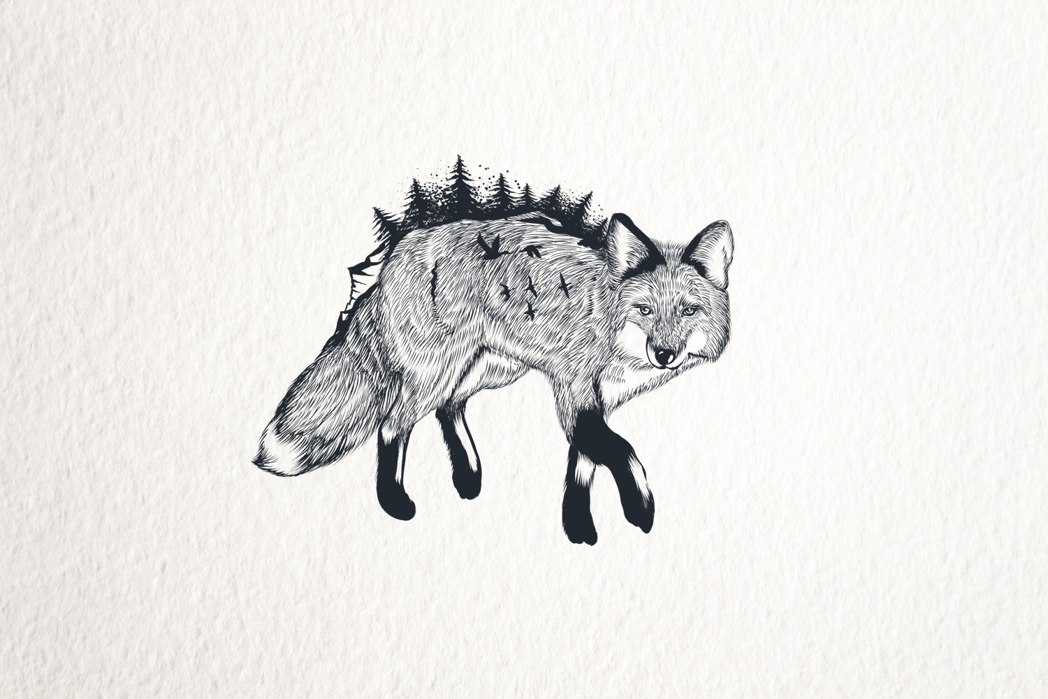 Bundle of artistic vector hand drawn animals Bundle of artistic vector hand drawn animals