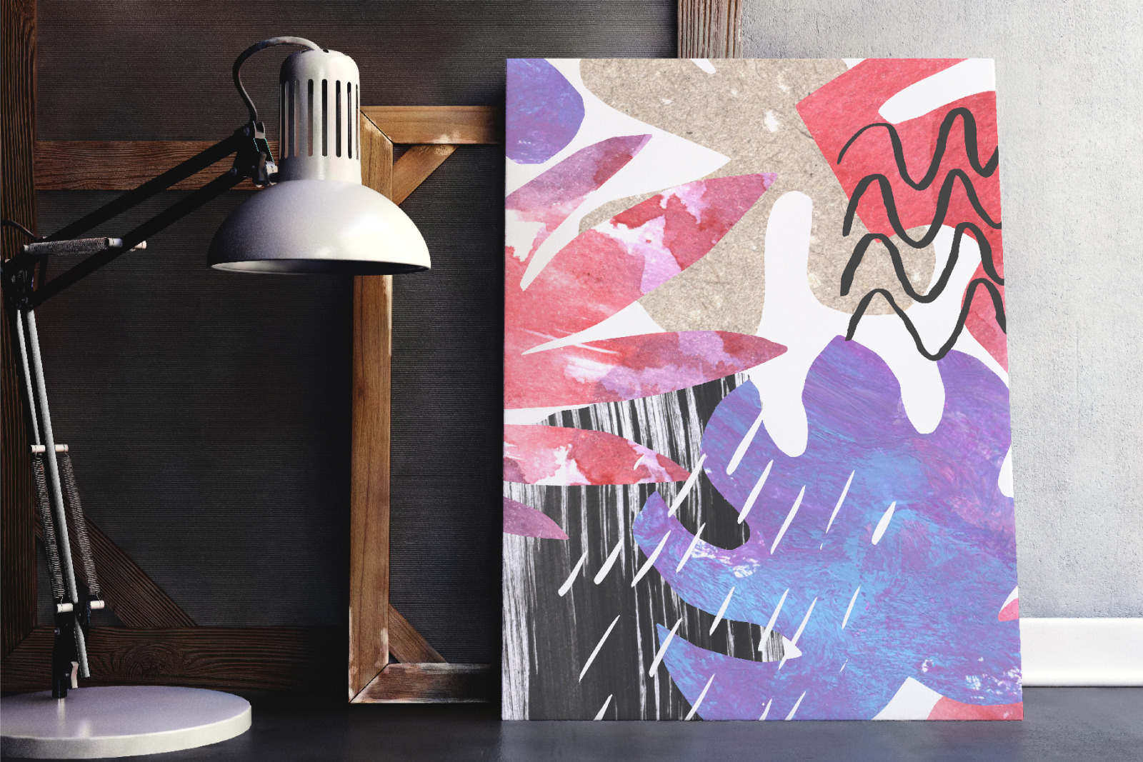 Modern Collage Cutout Set Modern Collage Cutout Set
