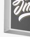 Metallic Signboard Mockup