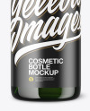 Green Cosmetic Bottle w/ Pump Mockup Green Cosmetic Bottle w/ Pump Mockup