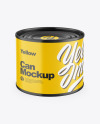 Glossy Can Mockup