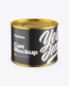 Glossy Can Mockup