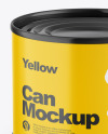 Glossy Can Mockup