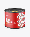 Matte Can Mockup